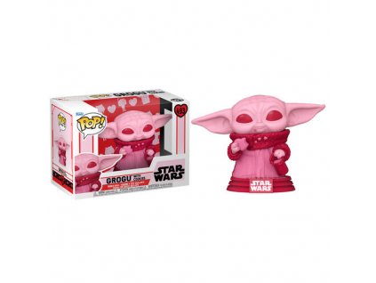 Star Wars Valentines POP! Star Wars Vinyl Figure Grogu 9 cm