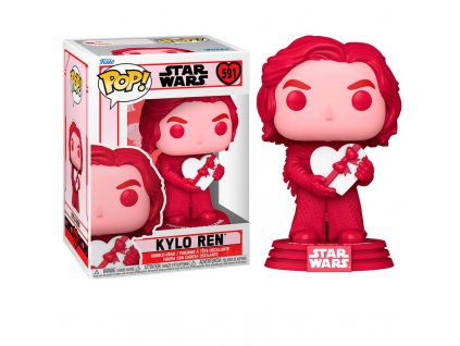 Star Wars Valentines POP! Star Wars Vinyl Figure Kylo Ren 9 cm