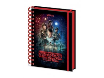 Stranger Things blok One Sheet Metallic