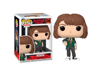 Stranger Things POP! TV Vinyl Figure Robin (1244) 9 cm