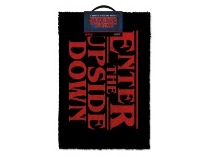 Stranger Things rohožka Enter the Upside Down 40 x 60 cm