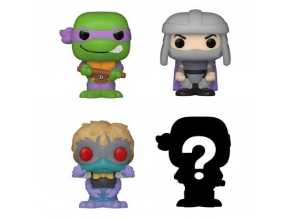 Teenage Mutant Ninja Turtles Bitty POP! Vinyl Figure 4-Pack Donatello 2,5 cm