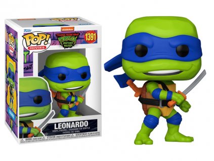 Teenage Mutant Ninja Turtles Mutant Mayhem POP! Movies Vinyl Figure Leonardo 9 cm
