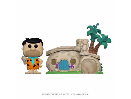 The Flintstones POP! Town Vinyl Figure Flintstone's Home 9 cm