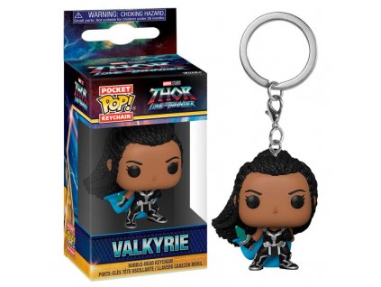 Thor Love and Thunder Pocket POP! klíčenka Valkyrie 4 cm
