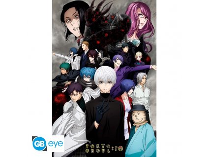 Tokyo Ghoul RE plakát Key Art 3 61 x 91,5 cm