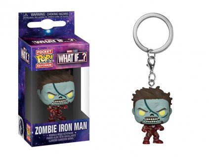 What If...? Pocket POP! klíčenka Zombie Iron Man 4 cm