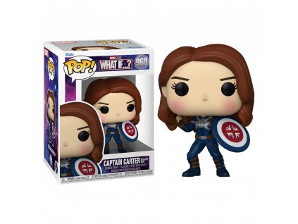 What If...? POP! Animation Vinyl Figure Captain Carter Stealth Suit 9 cm