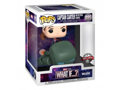 What If...? POP! Deluxe Vinyl Figure Captain Carter & Hydro 15 cm