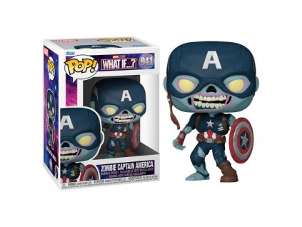 What If...? POP! Marvel Vinyl Figure Zombie Captain America 9 cm