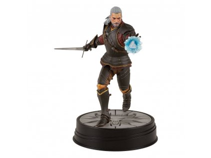 Witcher 3 Wild Hunt PVC Statue Geralt Toussaint Tourney Armor 20 cm
