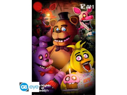 five nights at freddy s poster maxi 915x61 group