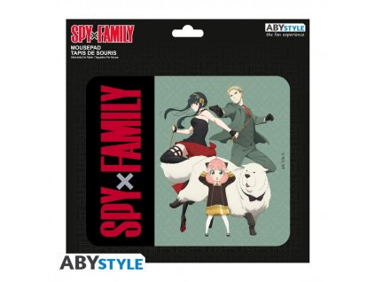 spy x family flexible mousepad forger family