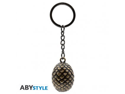 house of the dragon keychain 3d dragon egg x4