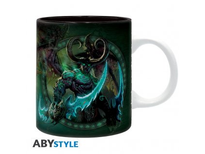 world of warcraft mug 320 ml illidan subli with box x2