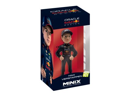 Red Bull Minix Figure Max Verstappen 12 cm