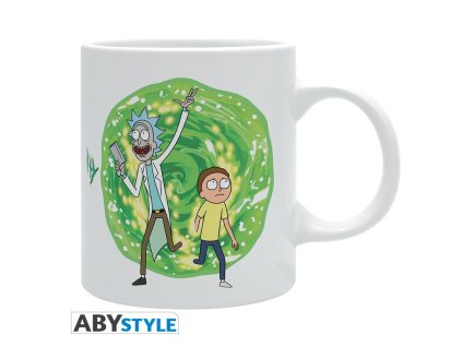 rick and morty mug 320 ml portal subli with box x2