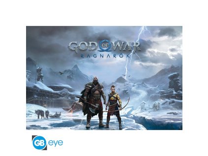 god of war poster maxi 915x61 key art