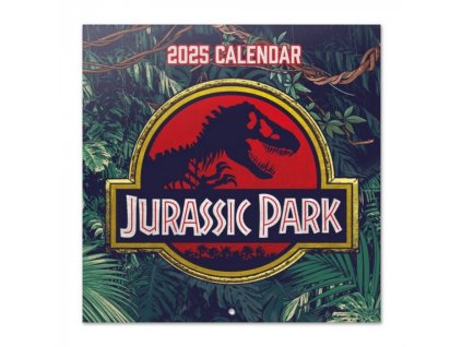 wall calendar erik jurassic park 30x30cm 2025