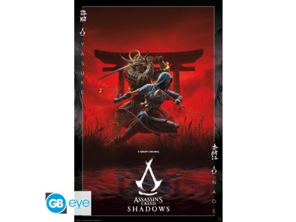 assassin s creed poster maxi 915x61 shadows key art