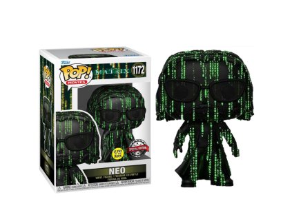 The Matrix 4 POP! Movies Vinyl Figure Neo Coded Special Edition 9 cm