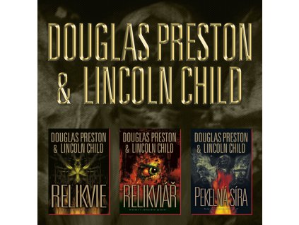 Set 3x Douglas Preston a Lincoln Child