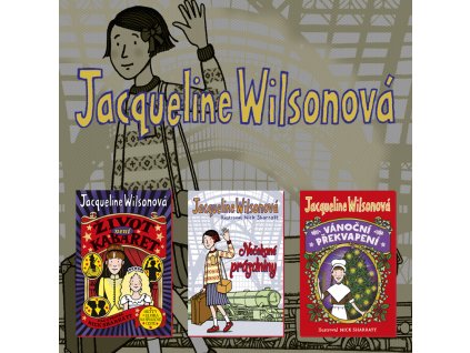 Set 3x Jacqueline Wilsonová