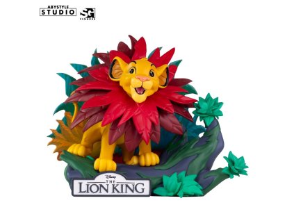 disney figurine simba x2