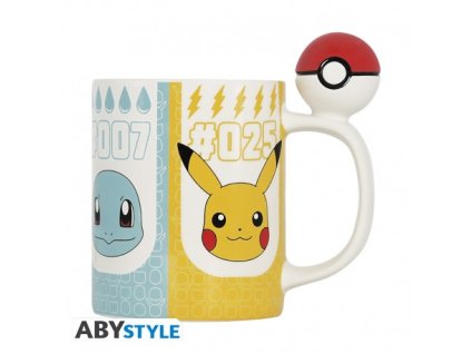 pokemon mug 3d handle pokeball x2 (2)
