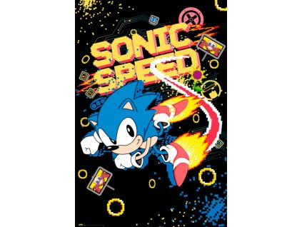 SONIC PLAKAT SONIC SPEED GPE5489 (CP)