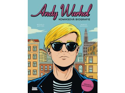 Obálka Andy Warhol komikosvá biografie