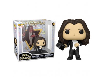 Alice Cooper POP! Albums Vinyl Figure Welcome to My Nightmare 9 cm