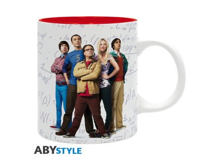 the big bang theory mug 320 ml casting subli with box x2