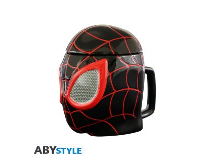 marvel mug 3d spider man miles morales x2