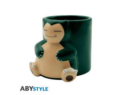 pokemon mug 3d snorlax x2