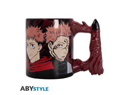 jujutsu kaisen mug 3d handle sukuna s finger x2