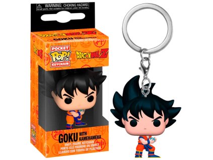 Dragon Ball Z Pocket POP! klíčenka Goku with Kamehameha 4 cm