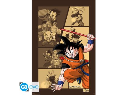 dragon ball poster maxi 915x61 goku retro
