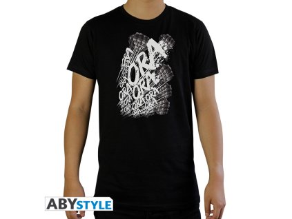 jojo s bizarre adventure tshirt ora man ss black basic