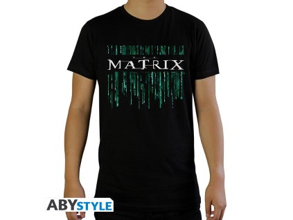 matrix tshirt the matrix man ss black basic