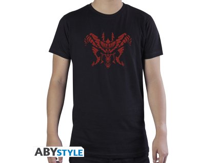 diablo tshirt diablo s head man ss black basic