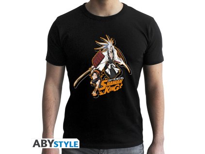 shaman king tshirt allies man ss black basic