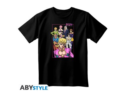 jojo s bizarre adventure tshirt unisex black group