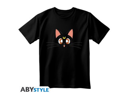 sailor moon tshirt unisex black luna