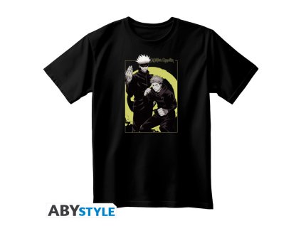 jujutsu kaisen tshirt unisex black itadori gojo