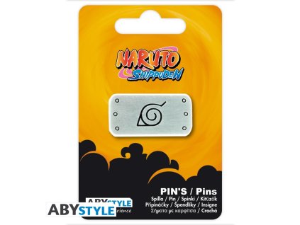 naruto shippuden pin konoha symbol x4