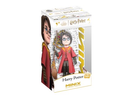 Harry Potter Minix Figure Harry Potter Quidditch 12 cm