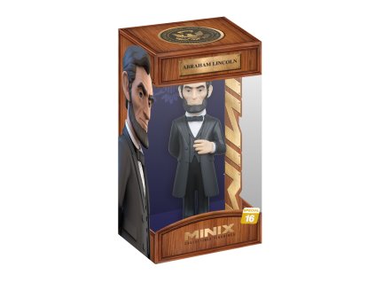 Historical Icons Minix Figure Abraham Lincoln 12 cm