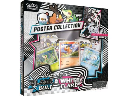 Pokémon TCG Unova Black Bolt and White Flare Poster Collection