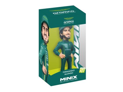 Aston Martin Minix Figure Fernando Alonso 12 cm